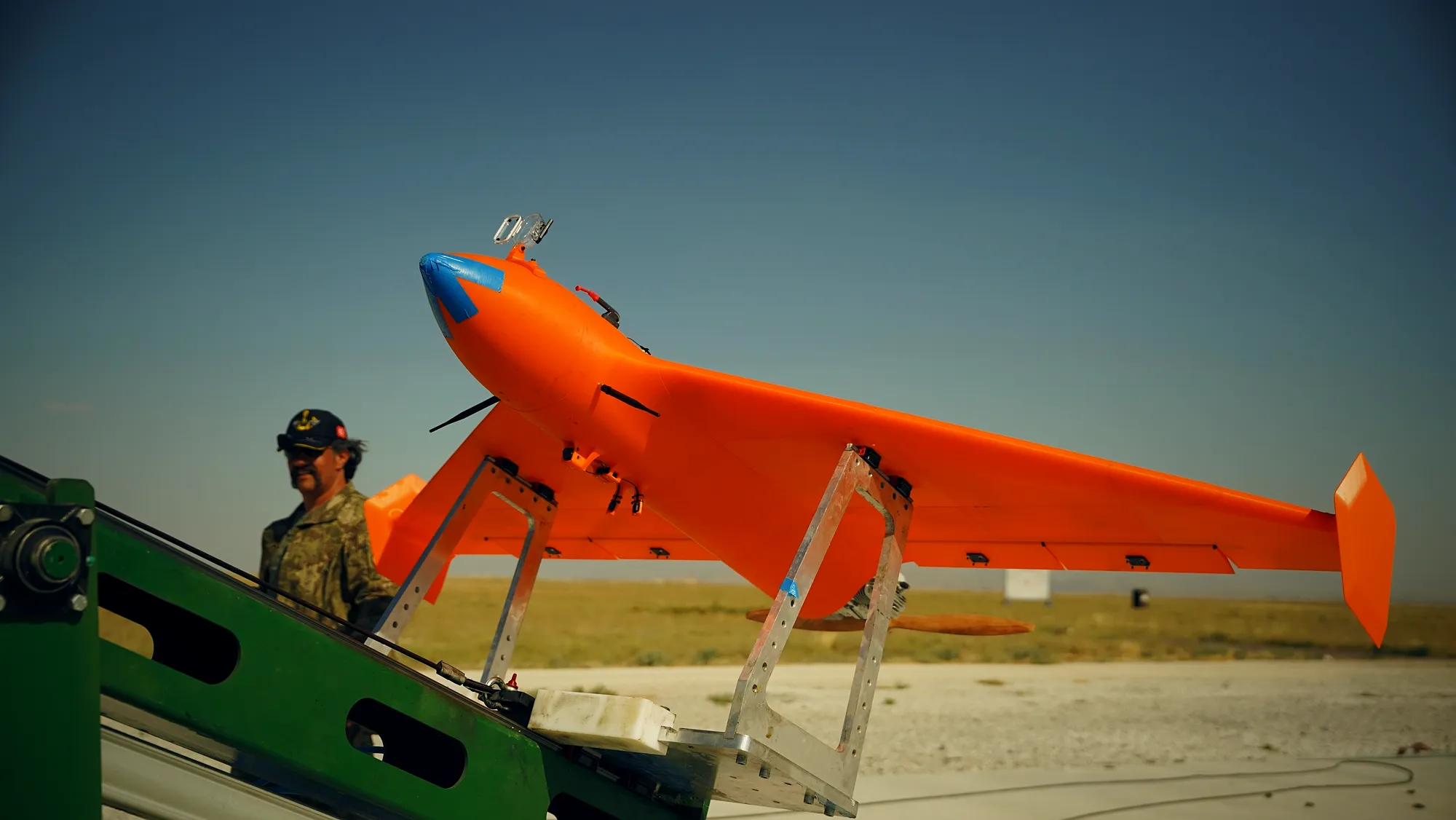 THOR-15 rampada fırlatma pozisyonunda